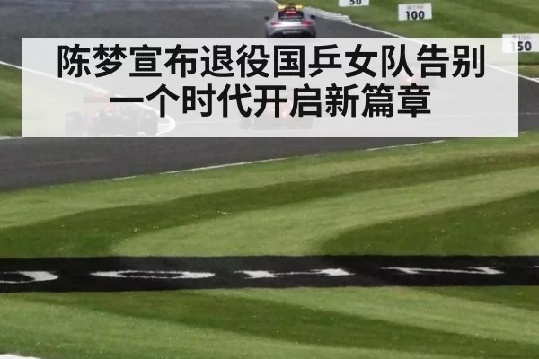 陈梦宣布退役国乒女队告别一个时代开启新篇章